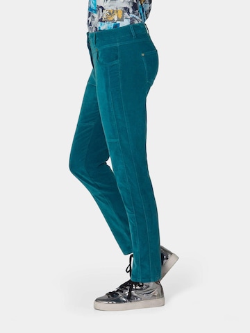 Regular Pantalon Goldner en bleu