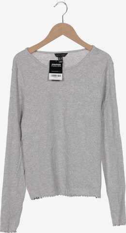 NEW LOOK Langarmshirt XXL in Grau: predná strana