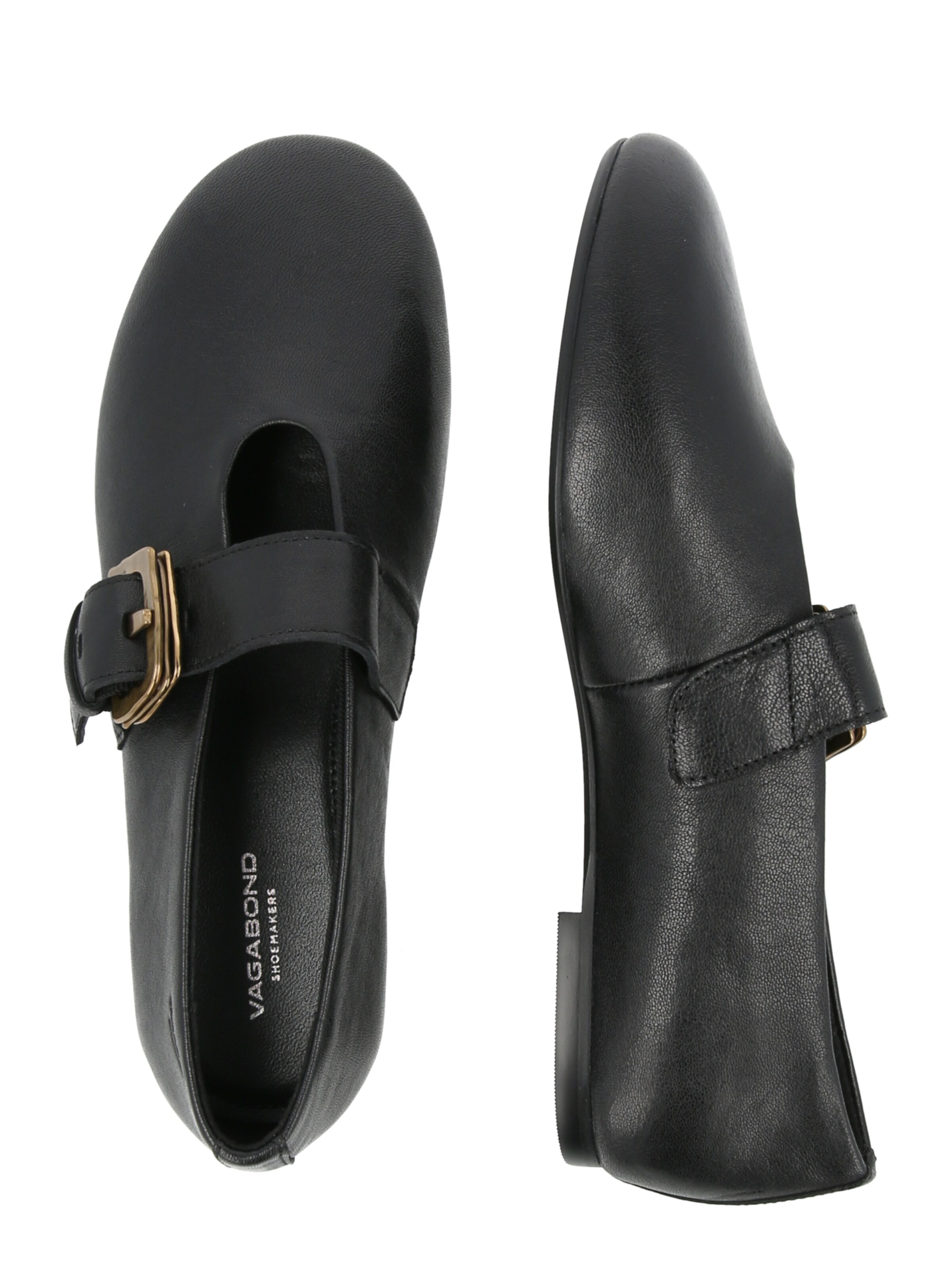 Ballerines à lanières 'ALEYA' VAGABOND SHOEMAKERS en noir