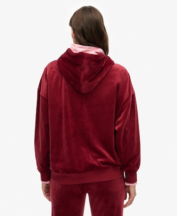 Veste de survêtement 'Country Club' Superdry en rouge