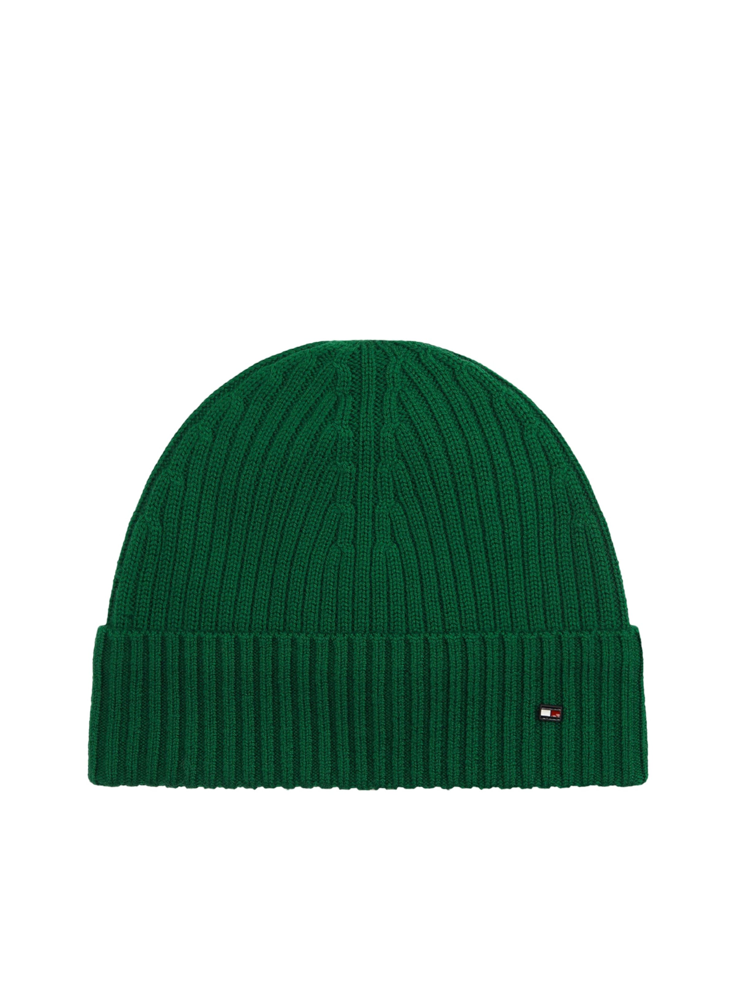 TOMMY HILFIGER Mütze in Grün: Vorderseite