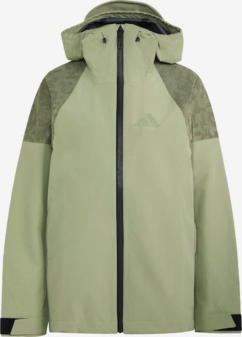ADIDAS TERREXOutdoor jakna 'Xperior'' - zelena boja: prednji dio