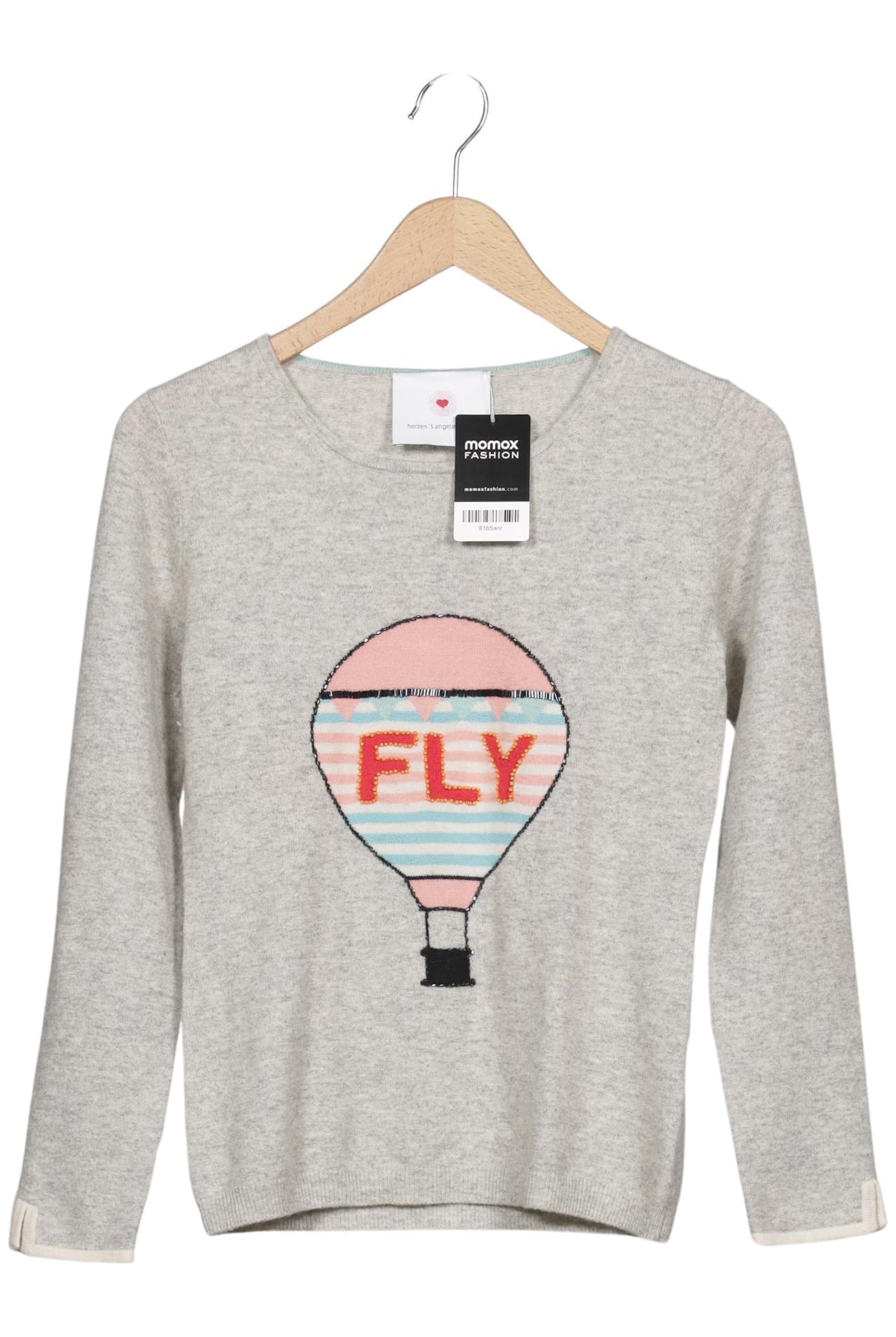 HERZENSANGELEGENHEIT Sweater & Cardigan in XS in Grey: front