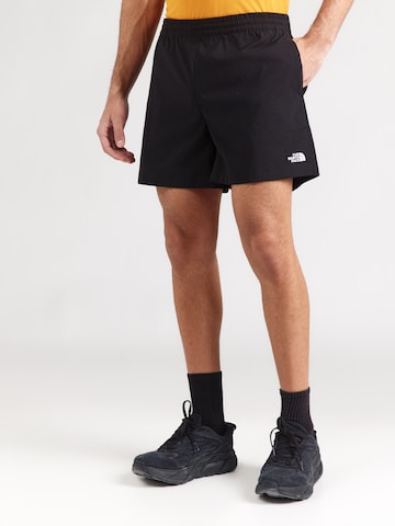 juoda THE NORTH FACE Laisvas Sportinės kelnės: priekis