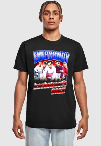 Merchcode Shirt 'Backstreet Boys - Everybody' in Black: front