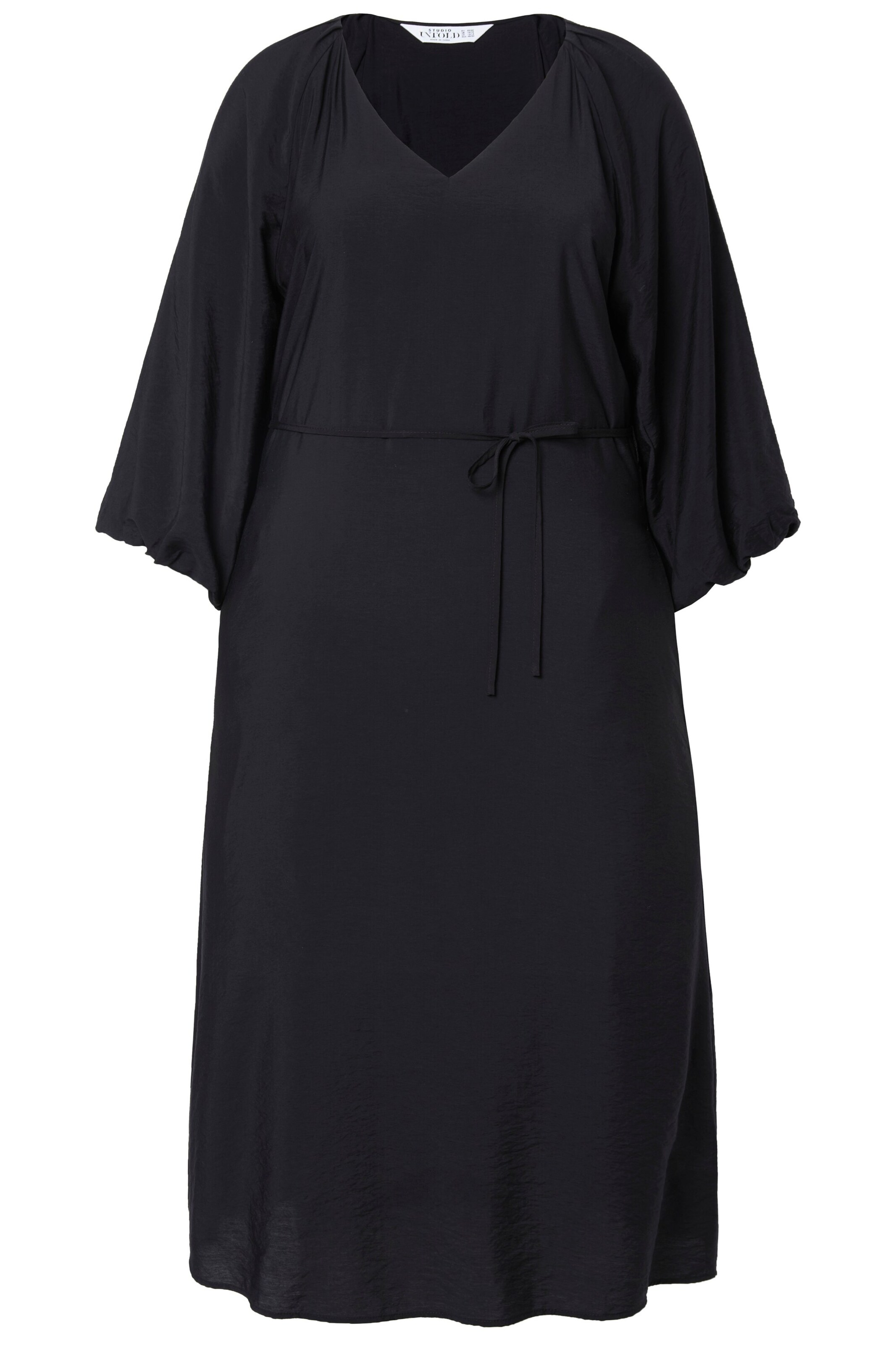 Studio Untold Kleid in Schwarz: Vorderseite