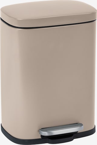 Wenko Kosmetikeimer 'Leno' 5l in Grau: Vorderseite