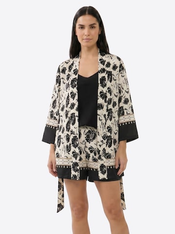 Vivisence Pyjama '2077'‌‌‌‌‌‌‌‌ in Schwarz: Vorderseite