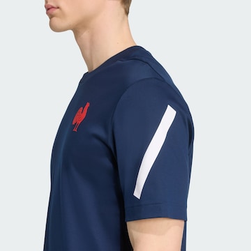 ADIDAS PERFORMANCE Functioneel shirt 'France Travel' in Blauw