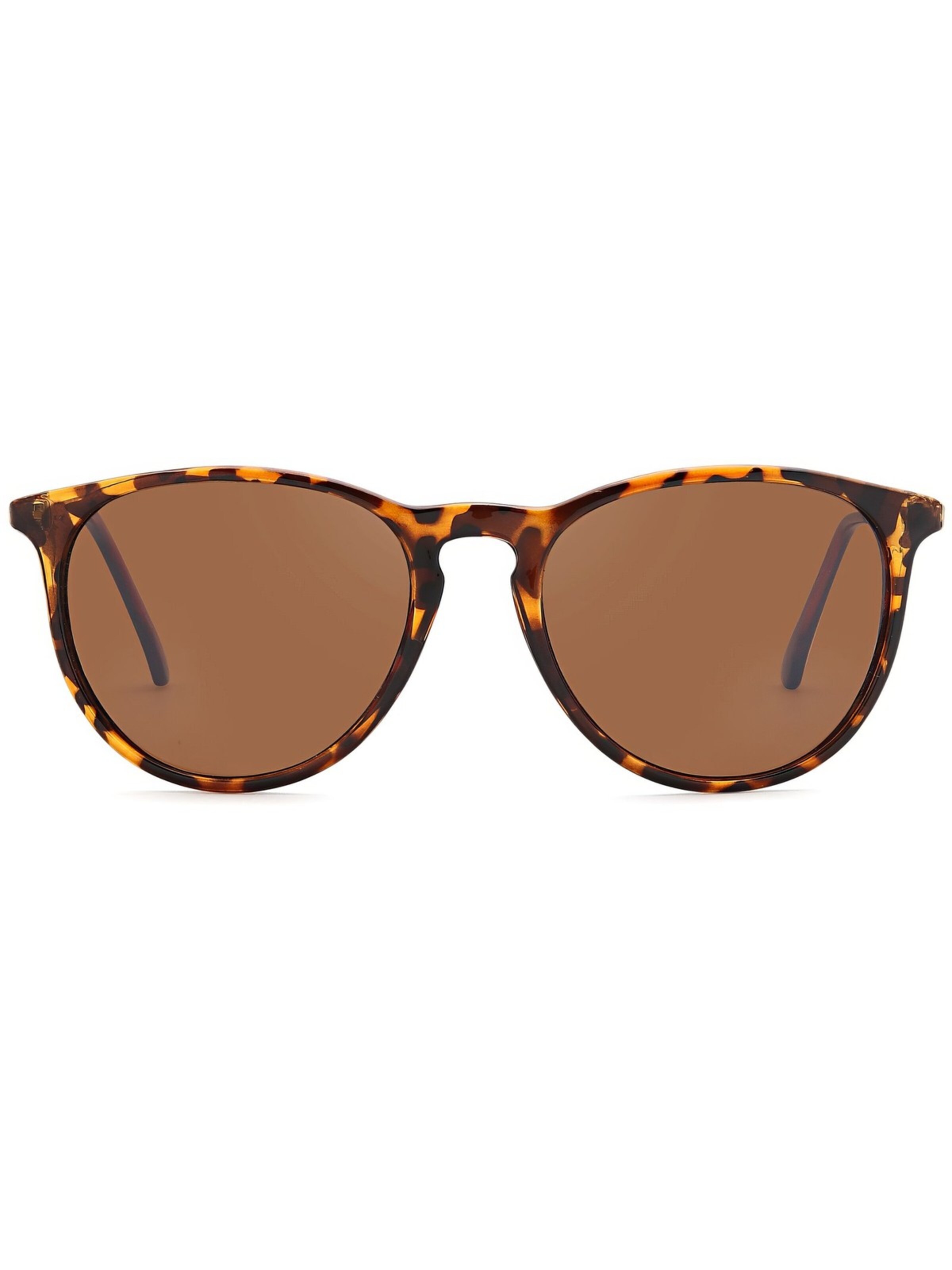 styleBREAKER Sonnenbrille 'Sonnenbrille mit ovalen Gläsern'‌‌‌‌‌ in Braun