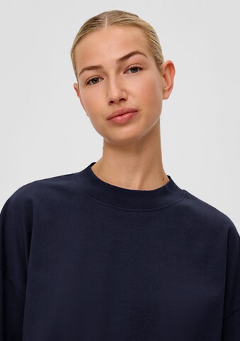 s.Oliver Oversized shirt in Blauw