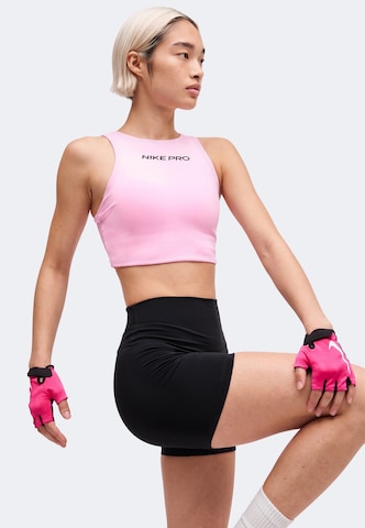 NIKE Bustier Biustonosz sportowy 'NP' w kolorze różowy