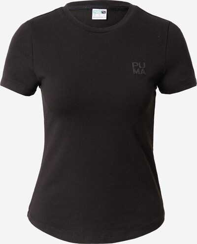 PUMA T-shirt 'Infuse' en gris foncé / noir, Vue avec produit