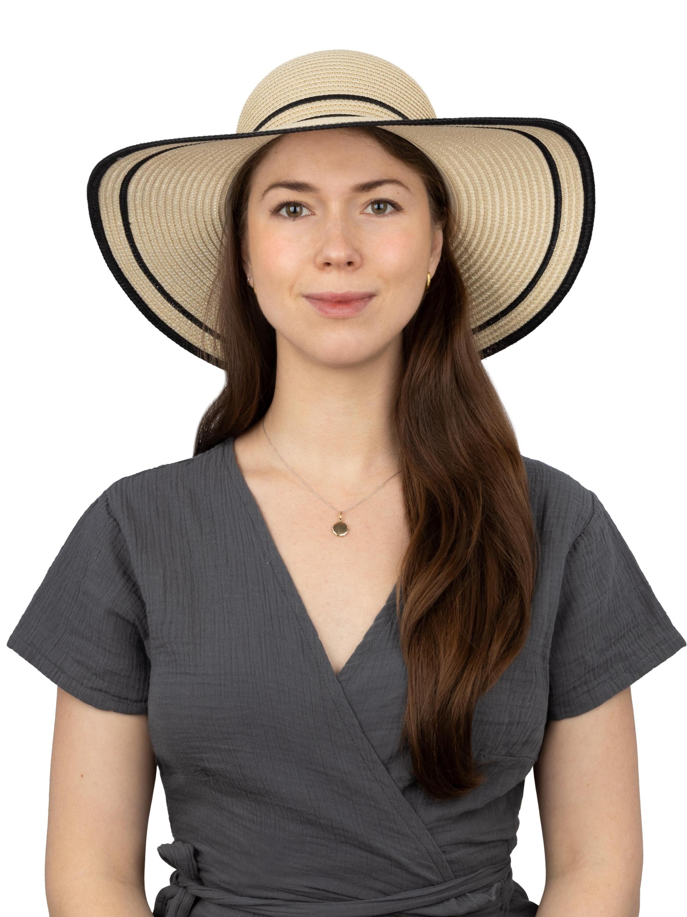 Janice Hat 'Copiapo' in Beige: front