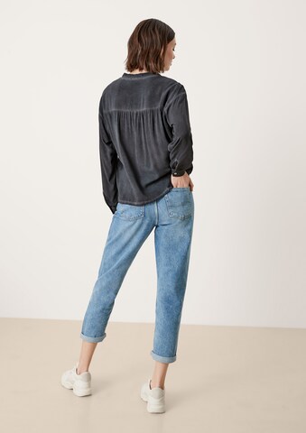 QS Bluse in Schwarz