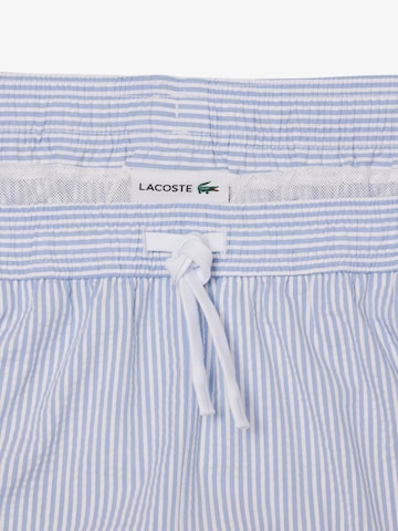 LACOSTE Regular Workout Pants in White