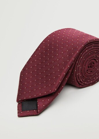 MANGO MAN Tie in Red