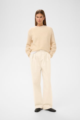 Loosefit Pantalon à pince 'ChristaIW Tori' InWear en beige