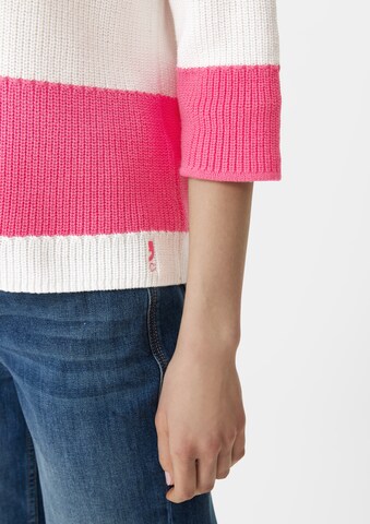 Pull-over comma casual identity en rose