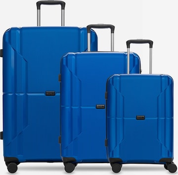 Ensemble de bagages 'Essentials 06' Redolz en bleu : devant