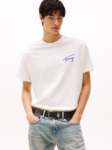 Maglietta di Tommy Jeans in bianco: frontale