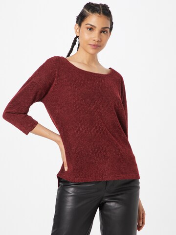 ONLY - Pullover 'Alba' em vermelho: frente