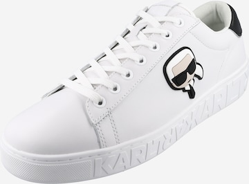 Baskets basses 'KUPSOLE III' Karl Lagerfeld en blanc : devant