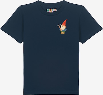 T-Shirt 'Gartenzwerg' watabout.kids en bleu : devant