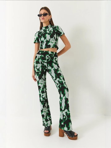 Bianco Lucci - Calças de fato em verde