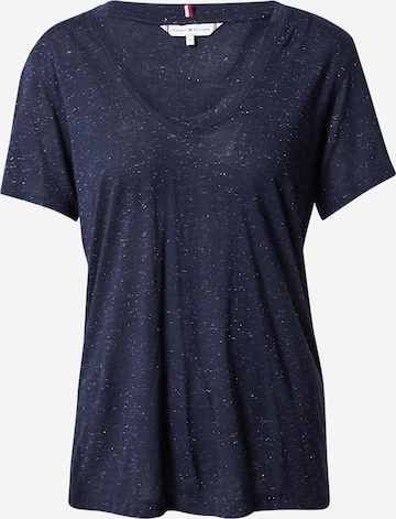 TOMMY HILFIGER T-Shirt in Blau: predná strana