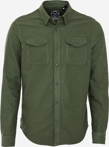 Superdry Regular fit Skjorta 'Trailsman' i grön: framsida