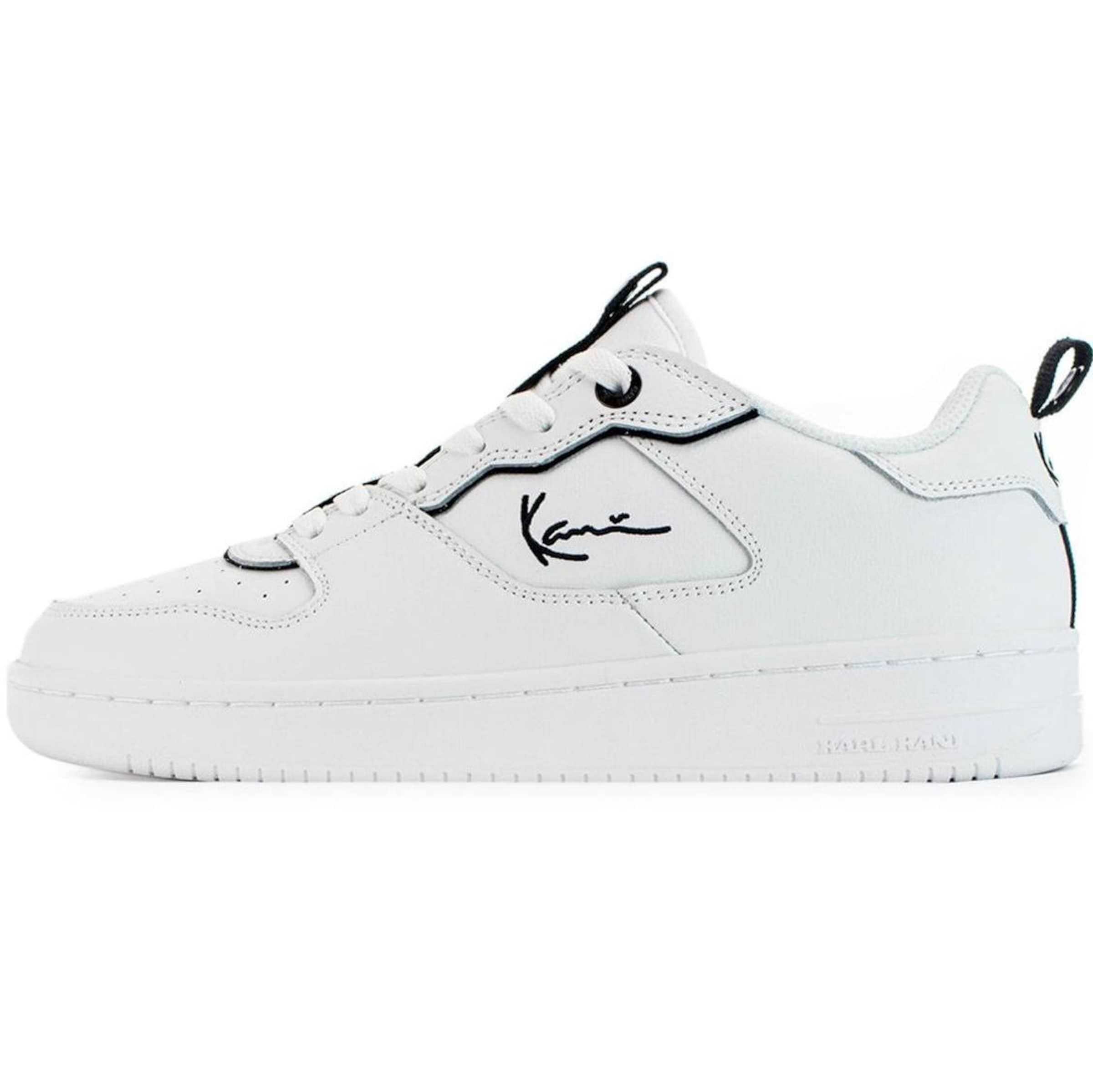 Sneaker bassa '89 TT HYB' di Karl Kani in bianco: frontale