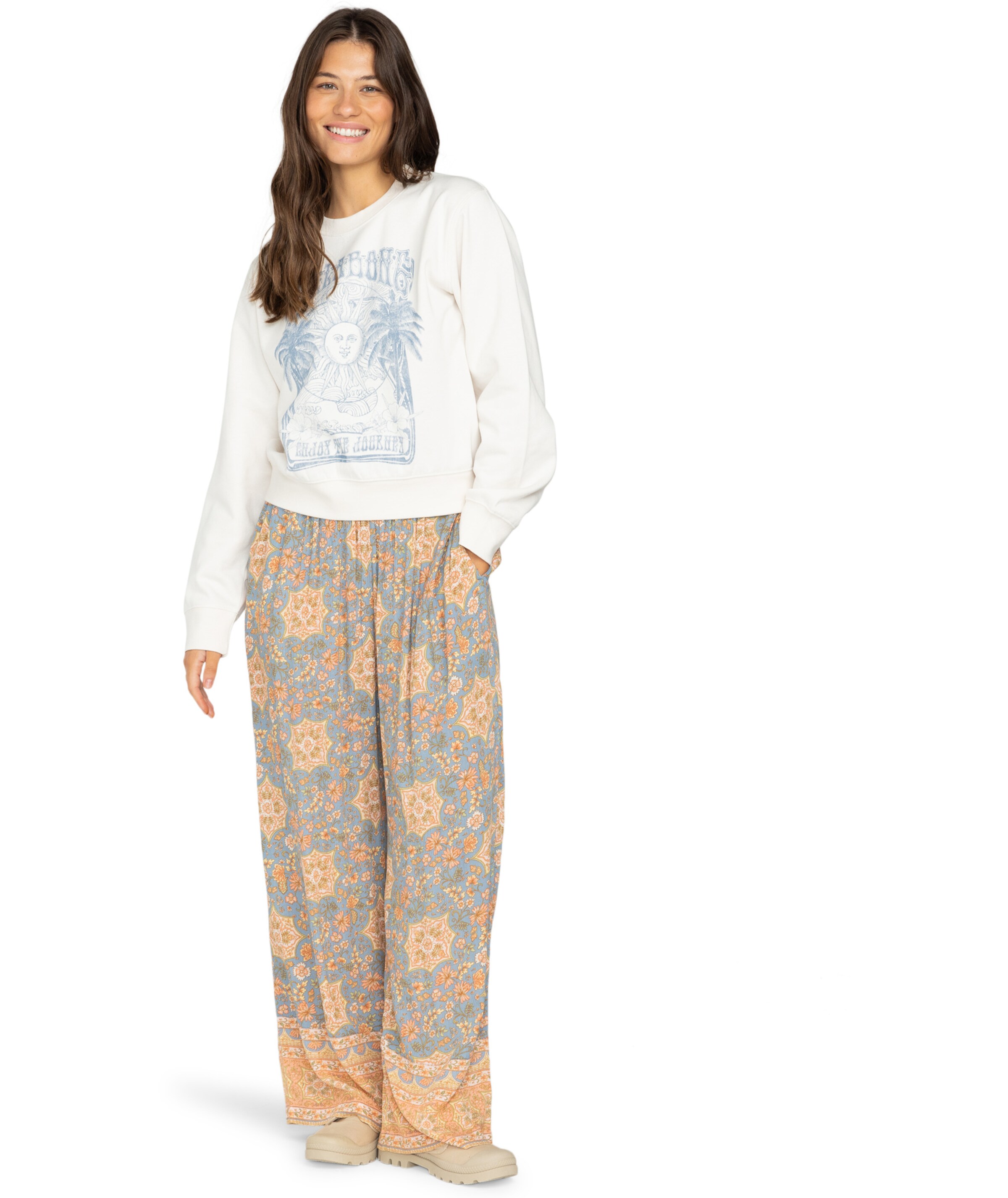 BILLABONG Sweatshirt in White