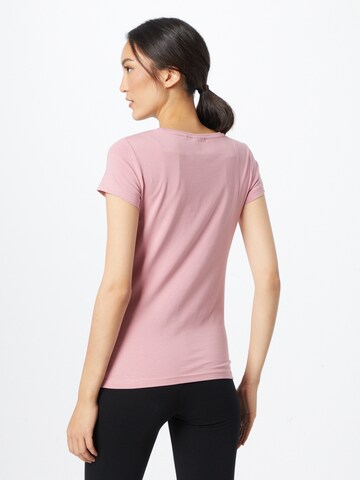 rožinė 4F Sportiniai marškinėliai