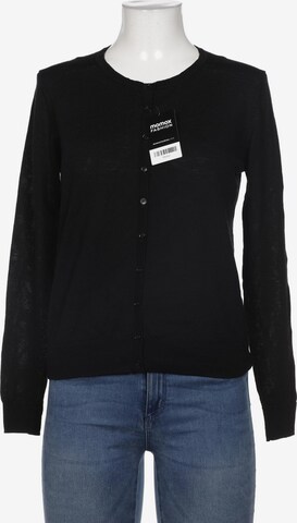 hessnatur Sweater & Cardigan in L in Black: front