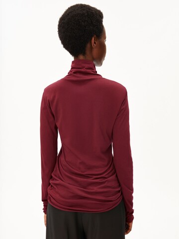 ARMEDANGELS Longsleeve 'GRAZILIANAA' SOFT in Rot