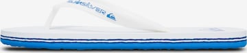 QUIKSILVER Zehentrenner 'Molokai Core' in Weiß: Vorderseite