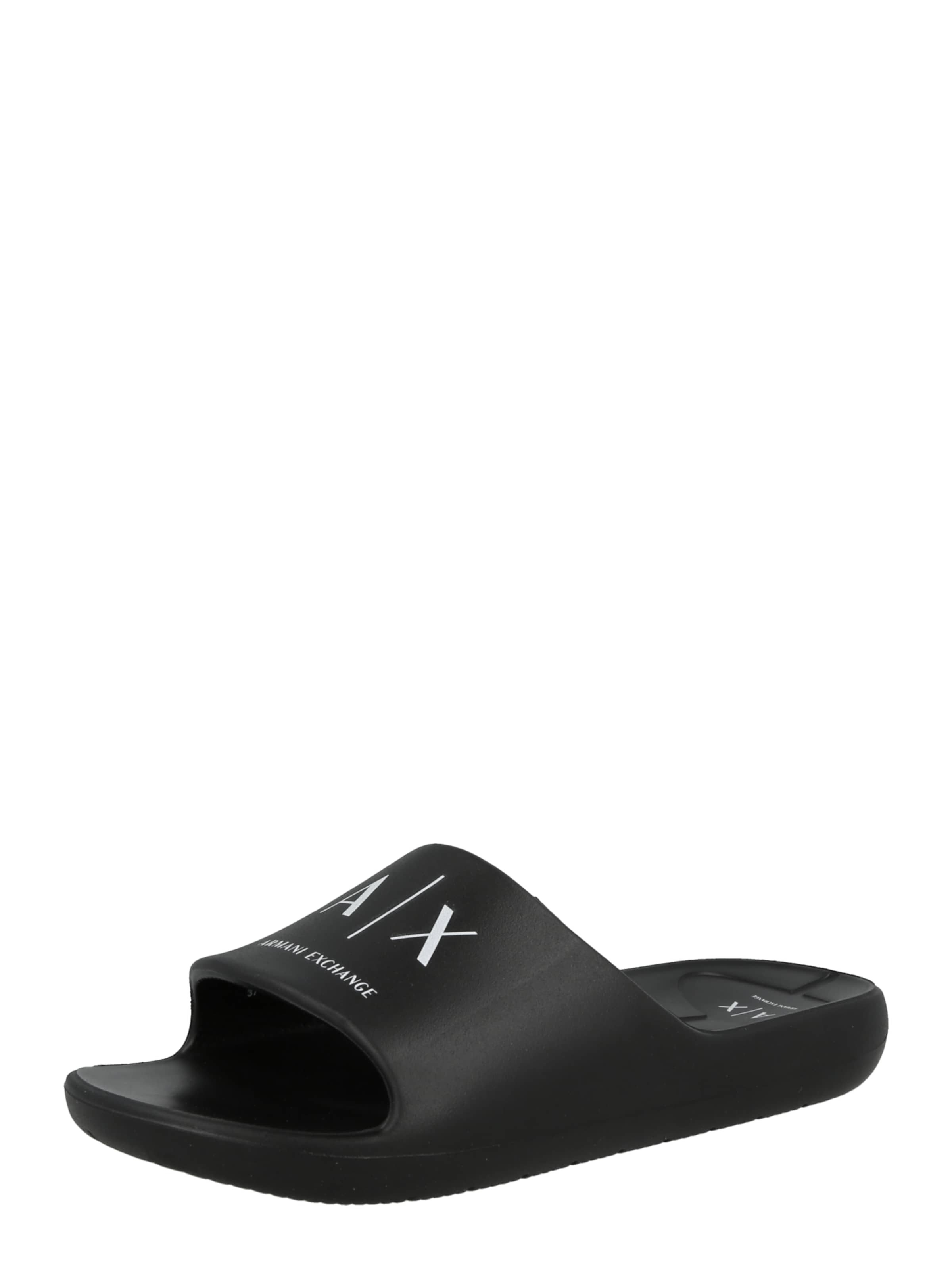 ARMANI EXCHANGE Mule in Black: front