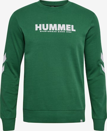 Hummel Sweatshirt in Groen: voorkant