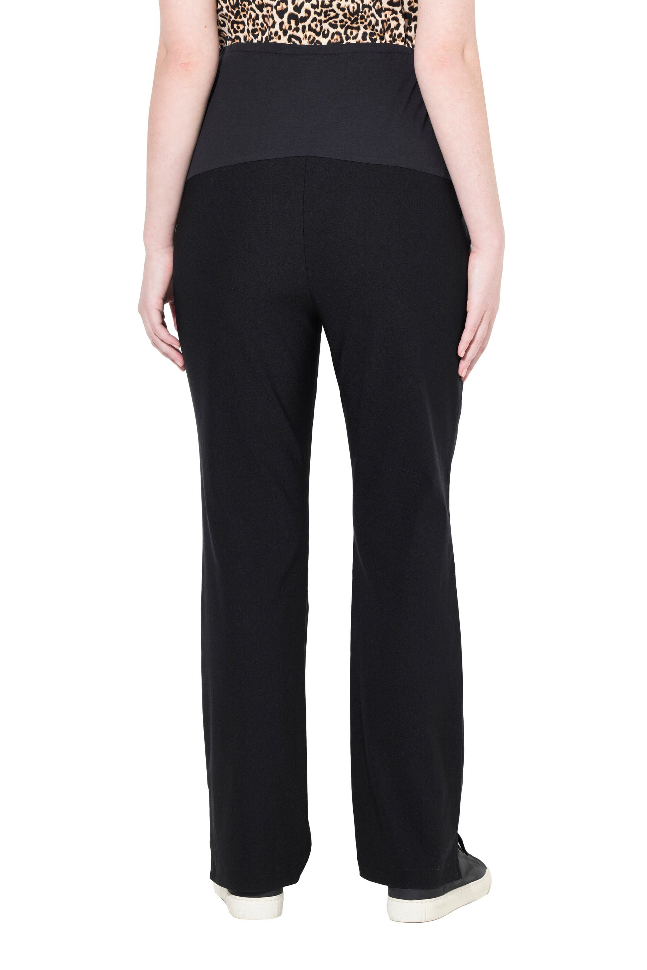 Ulla Popken Regular Trousers in Black