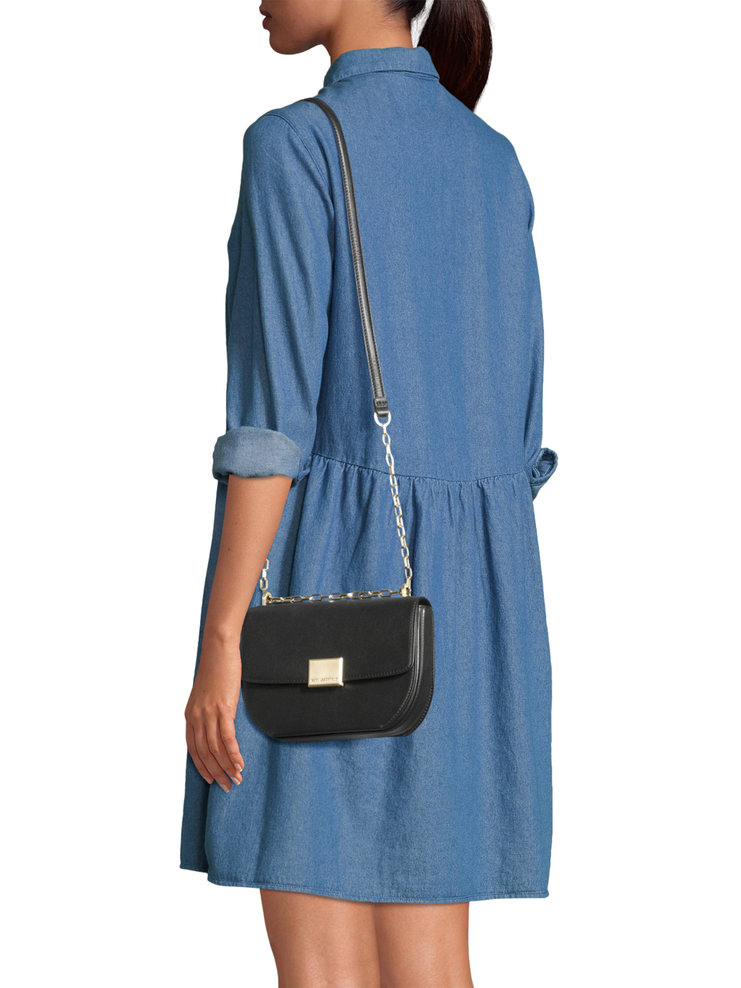 Borsa a tracolla 'Forever' di Karl Lagerfeld in nero