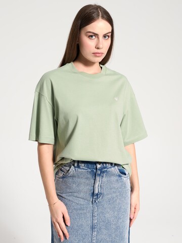 NOWIHT - Camiseta 'Zenobia' en verde