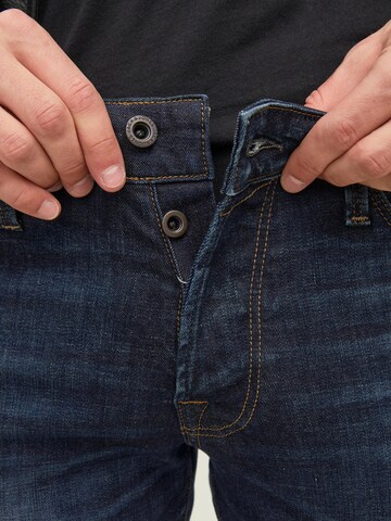 Coupe slim Jean 'Glenn' JACK & JONES en bleu