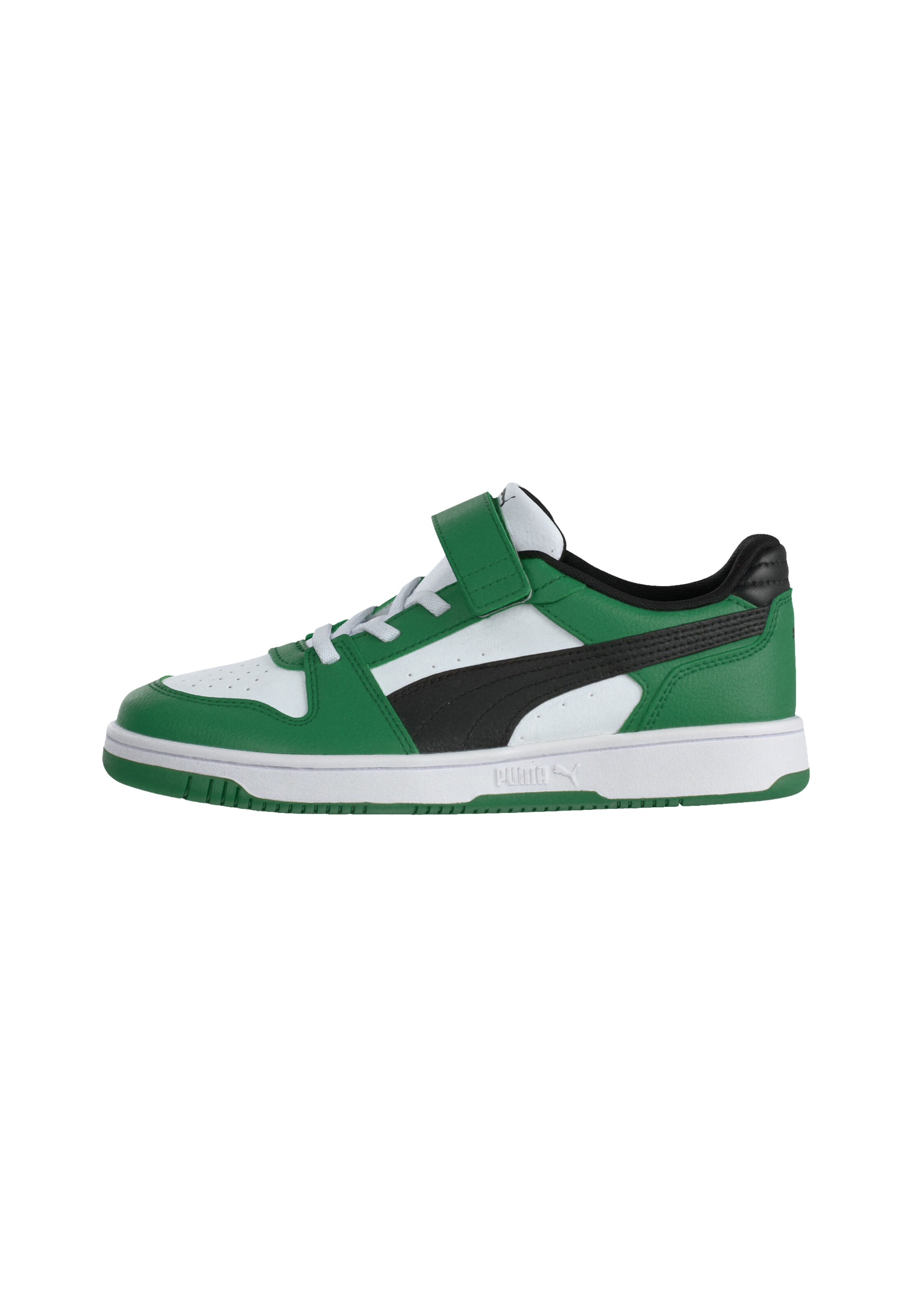 Sneaker 'Rebound' pe 28 PUMA pe verde / negru / alb, Vizualizare produs