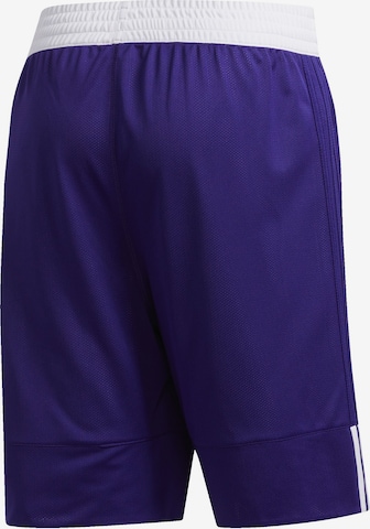 ADIDAS SPORTSWEAR Ohlapna forma Športne hlače '3G Speed' | vijolična barva