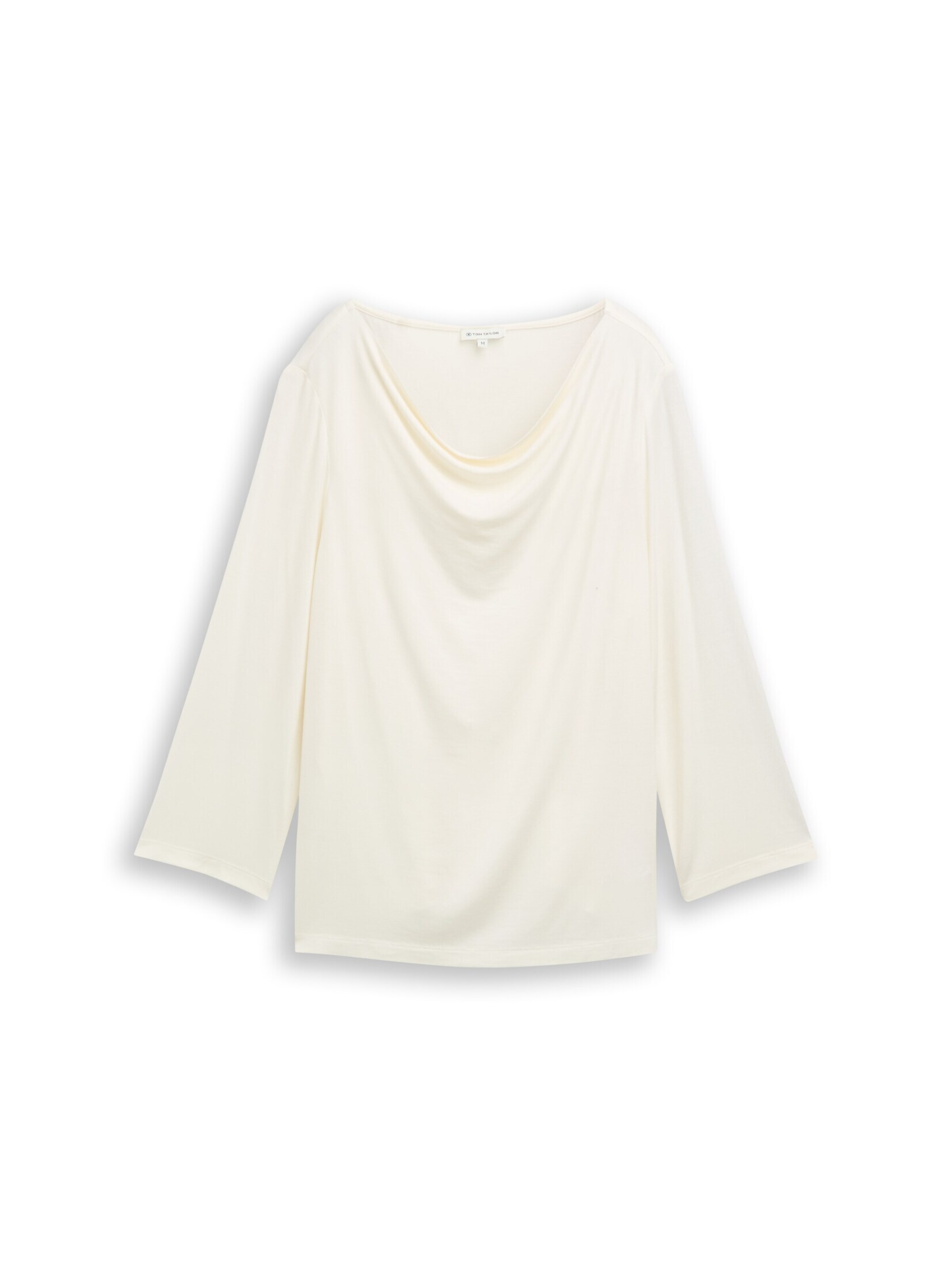 TOM TAILOR Shirt in Weiß: Vorderseite