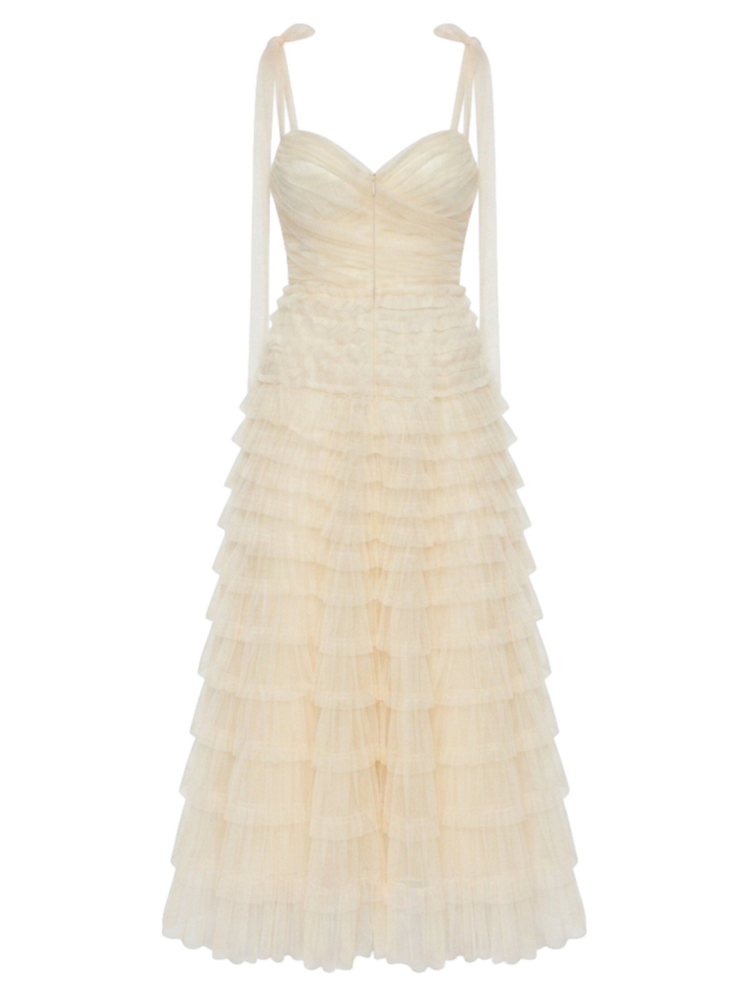 Ombre Kleid‌ in 36 in beige, Produktansicht