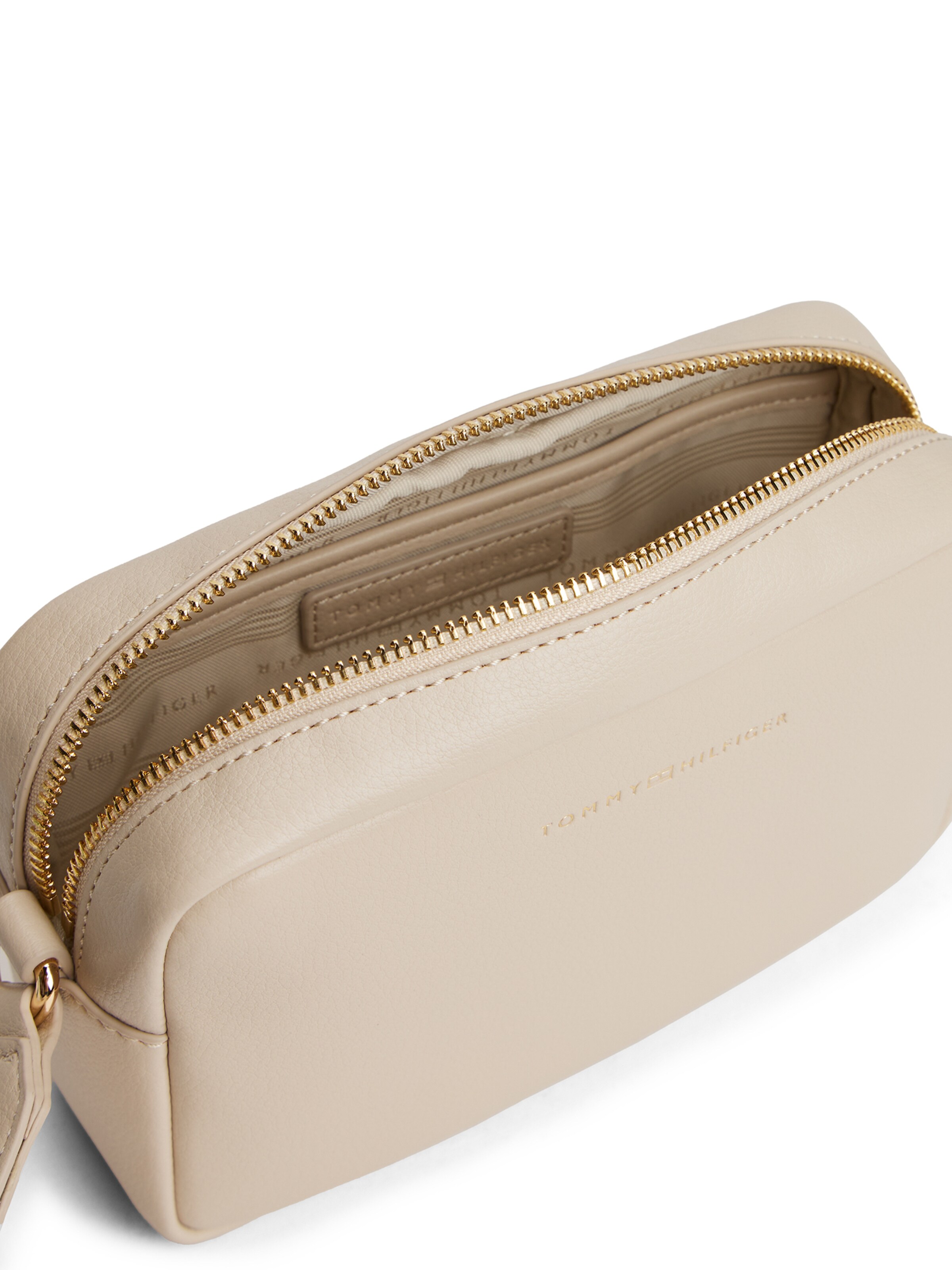 TOMMY HILFIGER Umhängetasche in Beige