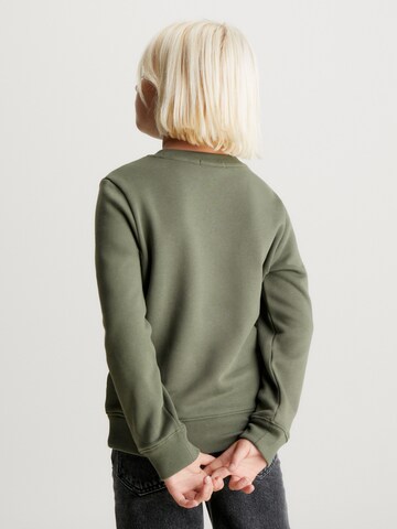 Calvin Klein Jeans Свитшот в Зеленый