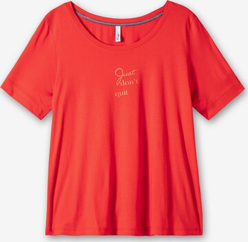 SHEEGO Shirt in Red: front